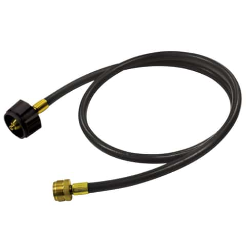 Rubber Gas Line Hose and Adapter