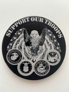 Support Our Troops Hitch Cover