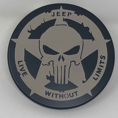 Jeep Live Without Limits Punisher Hitch Cover