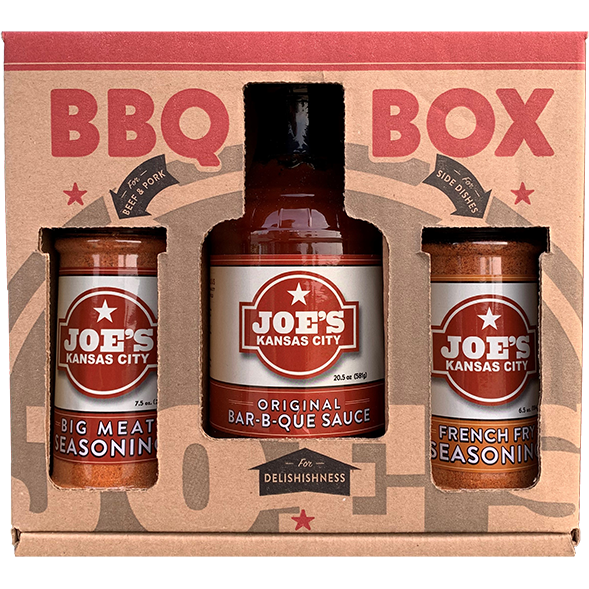 Joe's Kansas City BBQ 3-Pack Gift Set