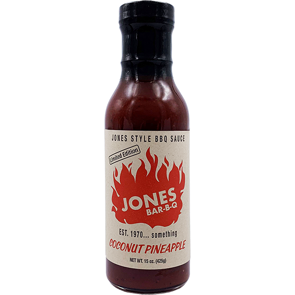 Jones Bar-B-Q Coconut Pineapple Sauce