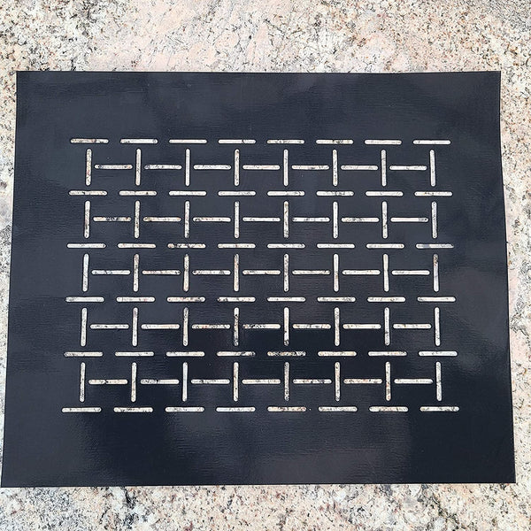 KONA Best BBQ Grill Mats with Holes - Heavy Duty 600 Degree Non - Stick Grilling Mats - 7 Year Guarantee (Set of 2) - HitchFire