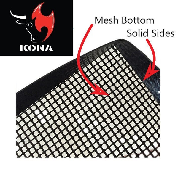 Kona Nonstick Mesh Basket - Grill, Smoke, or Bake Fruit, Veggies, Nuts - HitchFire