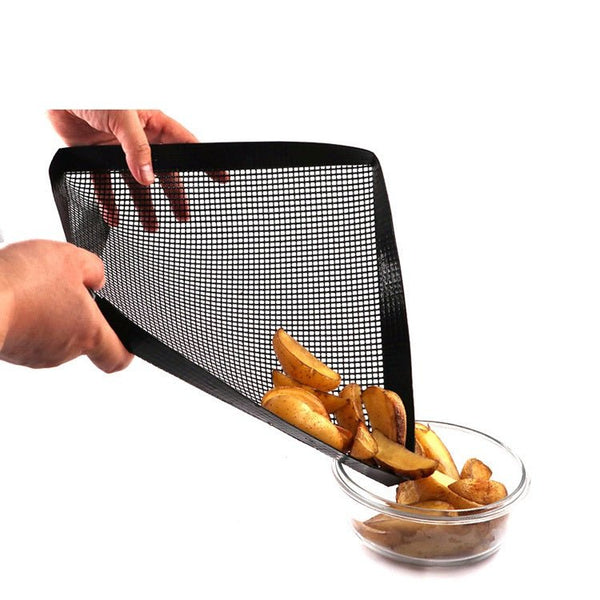 Kona Nonstick Mesh Basket - Grill, Smoke, or Bake Fruit, Veggies, Nuts - HitchFire