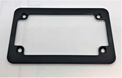 Motorcycle Black Billet Aluminum Slim License Plate Frame