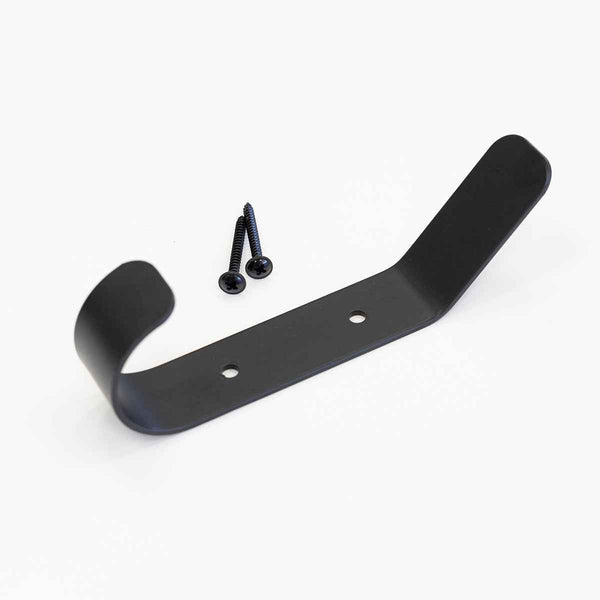 Crozet Multipurpose Wall Hooks | 4-Pack | Black