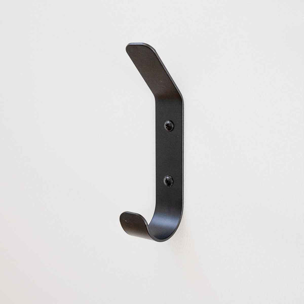 Crozet Multipurpose Wall Hooks | 4-Pack | Black