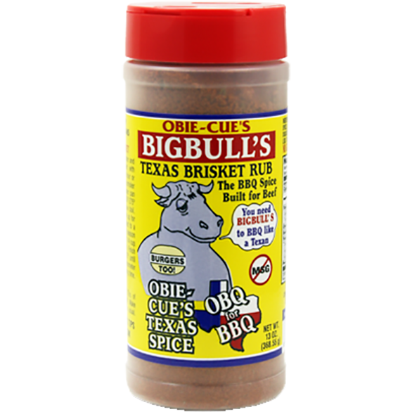 Obie-Cue's Big Bull's Texas Brisket Rub