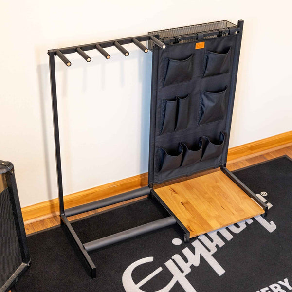The Opener 5-Slot Guitar Rack | Black