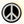 Load image into Gallery viewer, Peace Sign Hitch Cover - HitchFire
