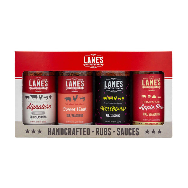 Lane's Best Pork Rubs 4-Pack Set
