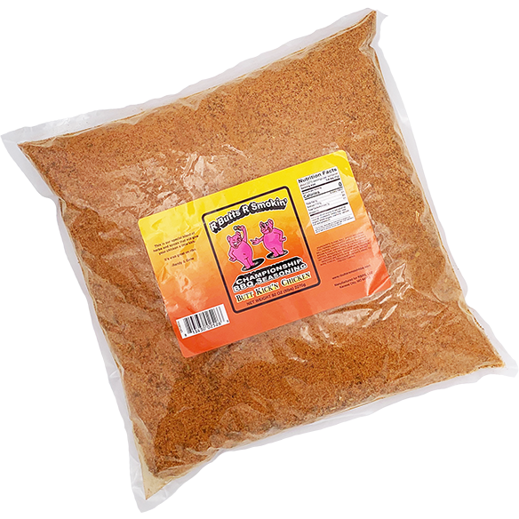 R Butts R Smokin Butt Kick'n Chicken Championship BBQ Seasoning