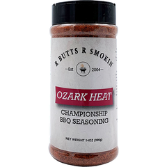 R Butts R Smokin Ozark Heat Championship BBQ Seasoning