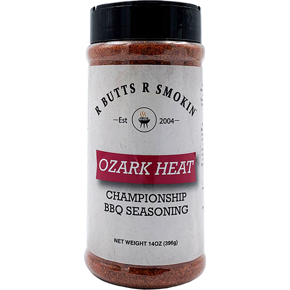 R Butts R Smokin Ozark Heat Championship BBQ Seasoning