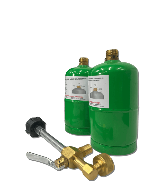 Refillable 1LB Propane Travel Kit - HitchFire