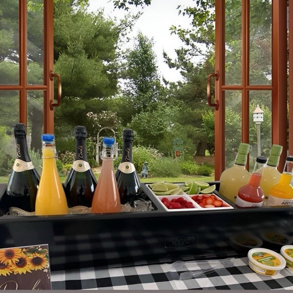 REVO Party Barge Cooler | Deep Black - HitchFire