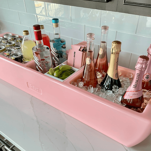 REVO Party Barge Cooler | Pink Coral - HitchFire