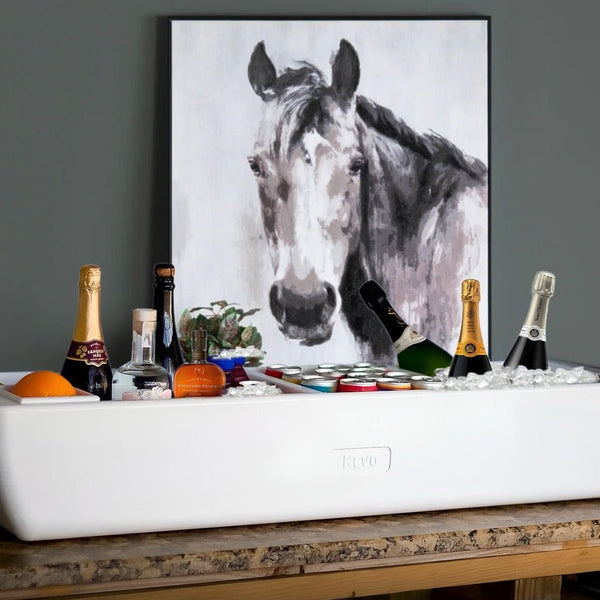 REVO Party Barge Cooler | Polar White - HitchFire