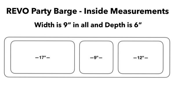 REVO Party Barge Cooler | Polar White - HitchFire