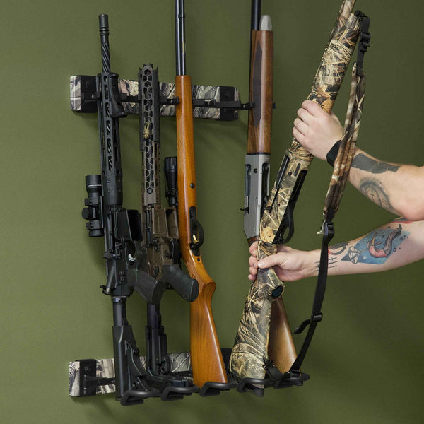 FORGE Firearm Rack | Wall Mount Display | 5 Slots | Peak Season
