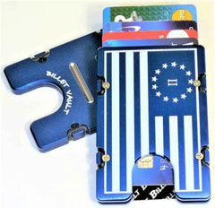 Second Revolution American Flag - Billetvault Aluminum Wallet