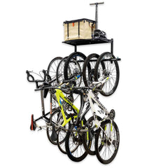 Bike Rack & Shelf | G-Bike Wire Shelf | Holds 5 Bikes