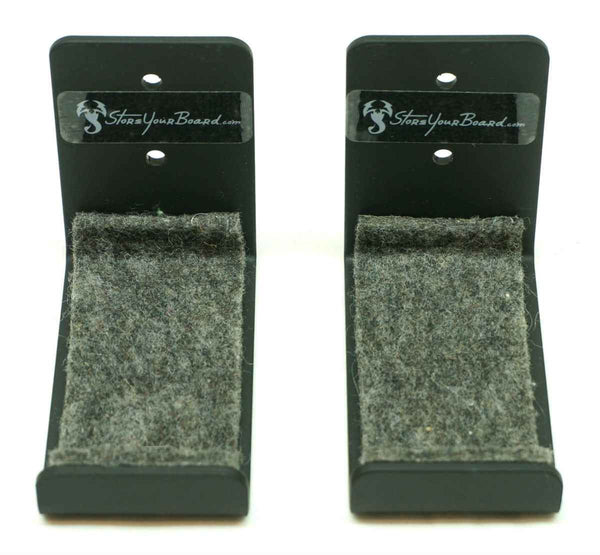 3.75" x 2" Minimalist Wall Hooks | Medium | 2-Pack | Holds 50 lbs