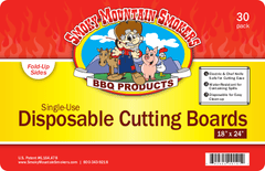 Smoky Mountain Smokers Disposable Cutting Boards - 18" x 24" (30 Pack)
