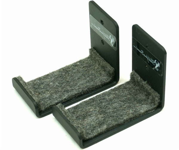 3.75" x 2" Minimalist Wall Hooks | Medium | 2-Pack | Holds 50 lbs