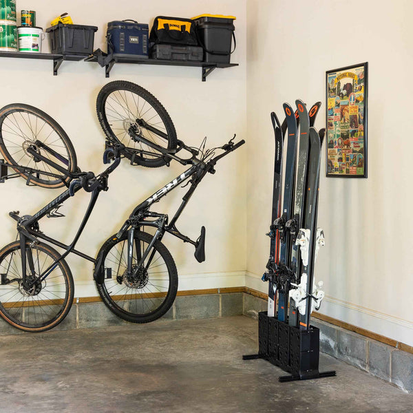 Telluride Ski Storage Rack | Holds 4 Pairs of Skis