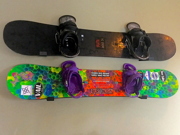 Keystone Minimalist Snowboard Display Rack | Holds 30 lbs | Large