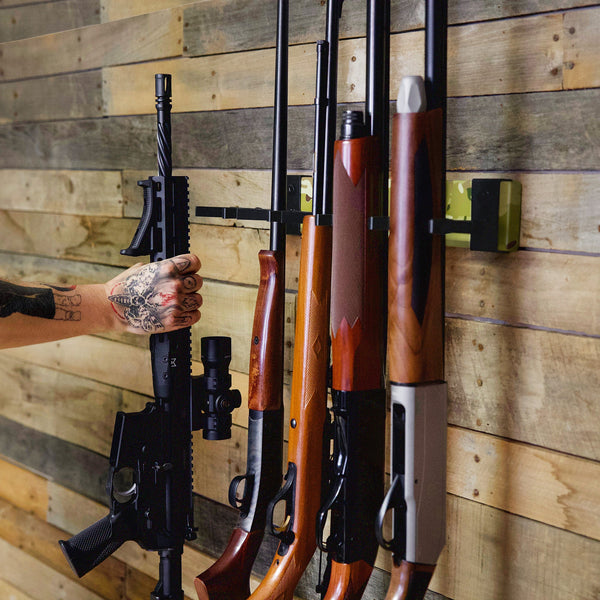 FORGE Firearm Rack | Wall Mount Display | 5 Slots | MultiCam