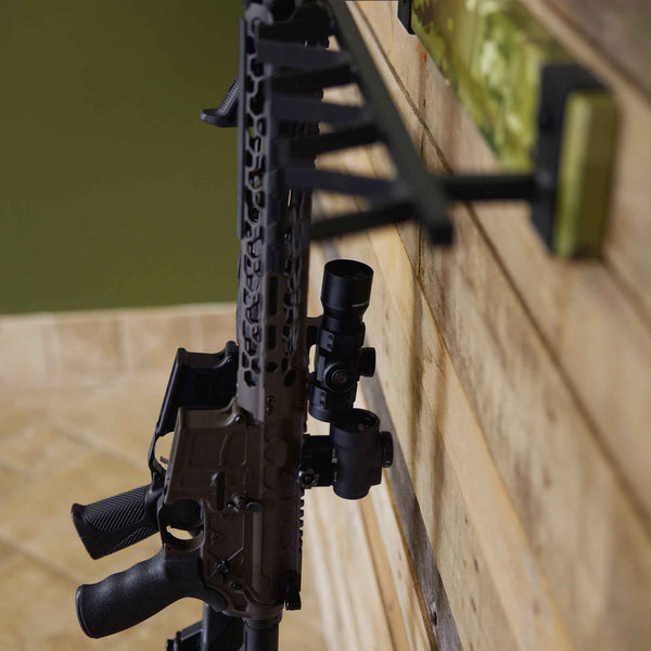 FORGE Firearm Rack | Wall Mount Display | 5 Slots | MultiCam