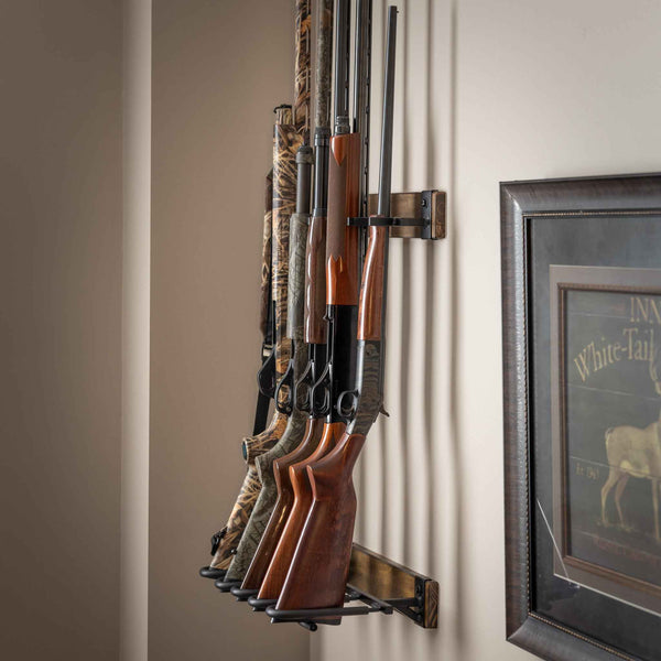 FORGE Firearm Rack | Wall Mount Display | 5 Slots