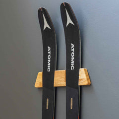 Vail Ski Display | Minimalist Wood Rack | Small