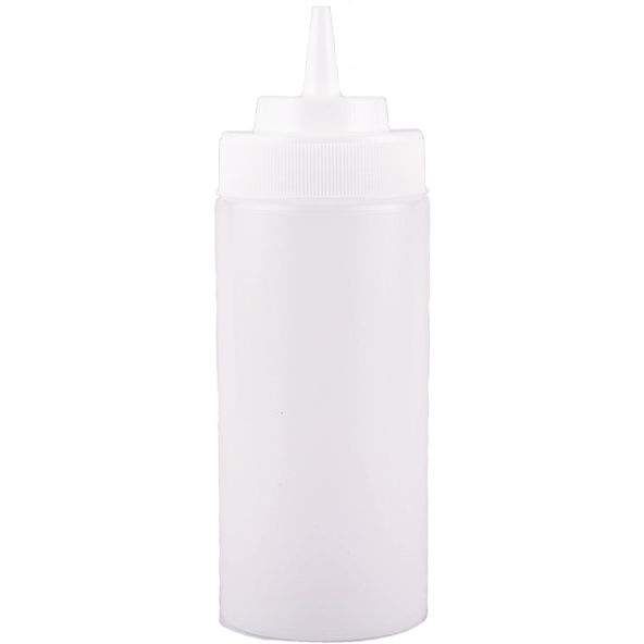 Choice 16 oz. Wide Mouth Squeeze Bottle | (Single Bottle)