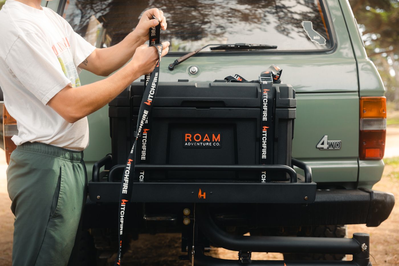 Ledge XL loaded as a cargo carrier